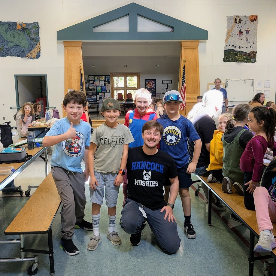 teacher and students